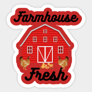 Farmhouse Fresh Sticker